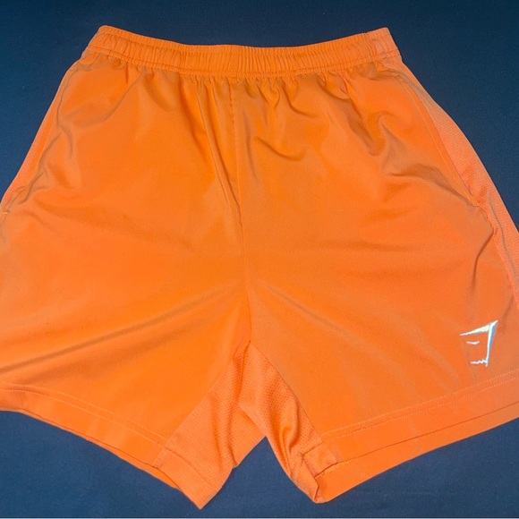 Gymshark Other - Orange Gymshark shorts size medium 5 inch inseam